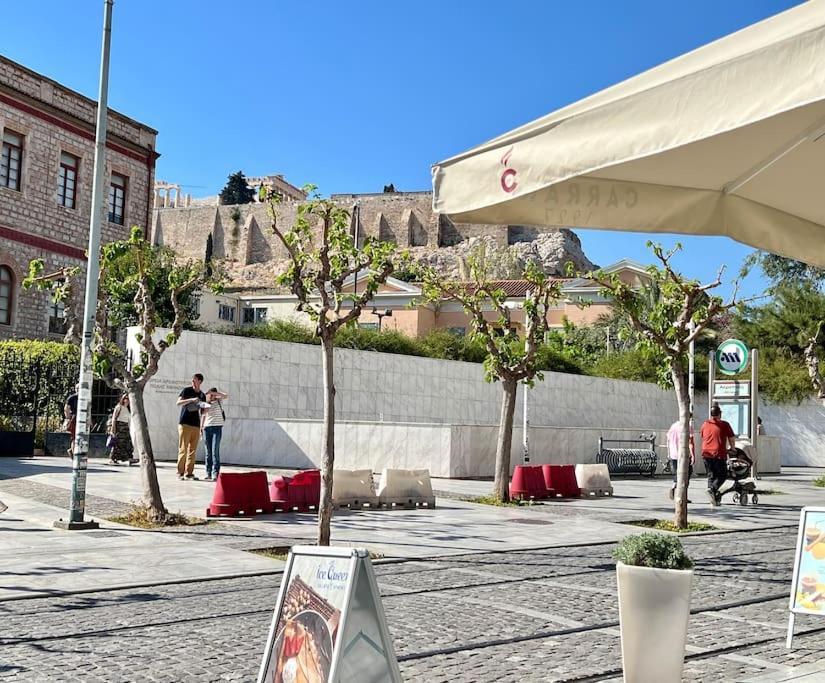 Elegant Apt 50Meters Close Acropolis Athene Buitenkant foto